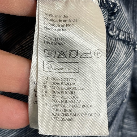 H&M XS Long Sleeve Shirt Youth - Picture 6 of 10